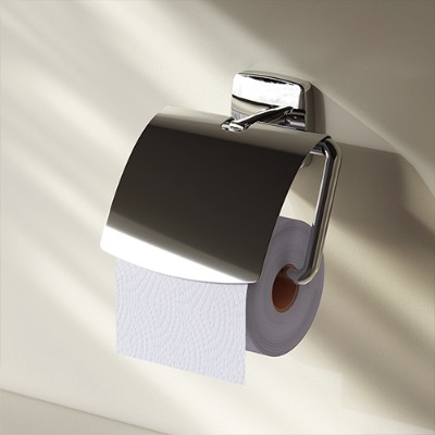 A90341400 Gem, Держатель для туалетной бумаги с крышкой